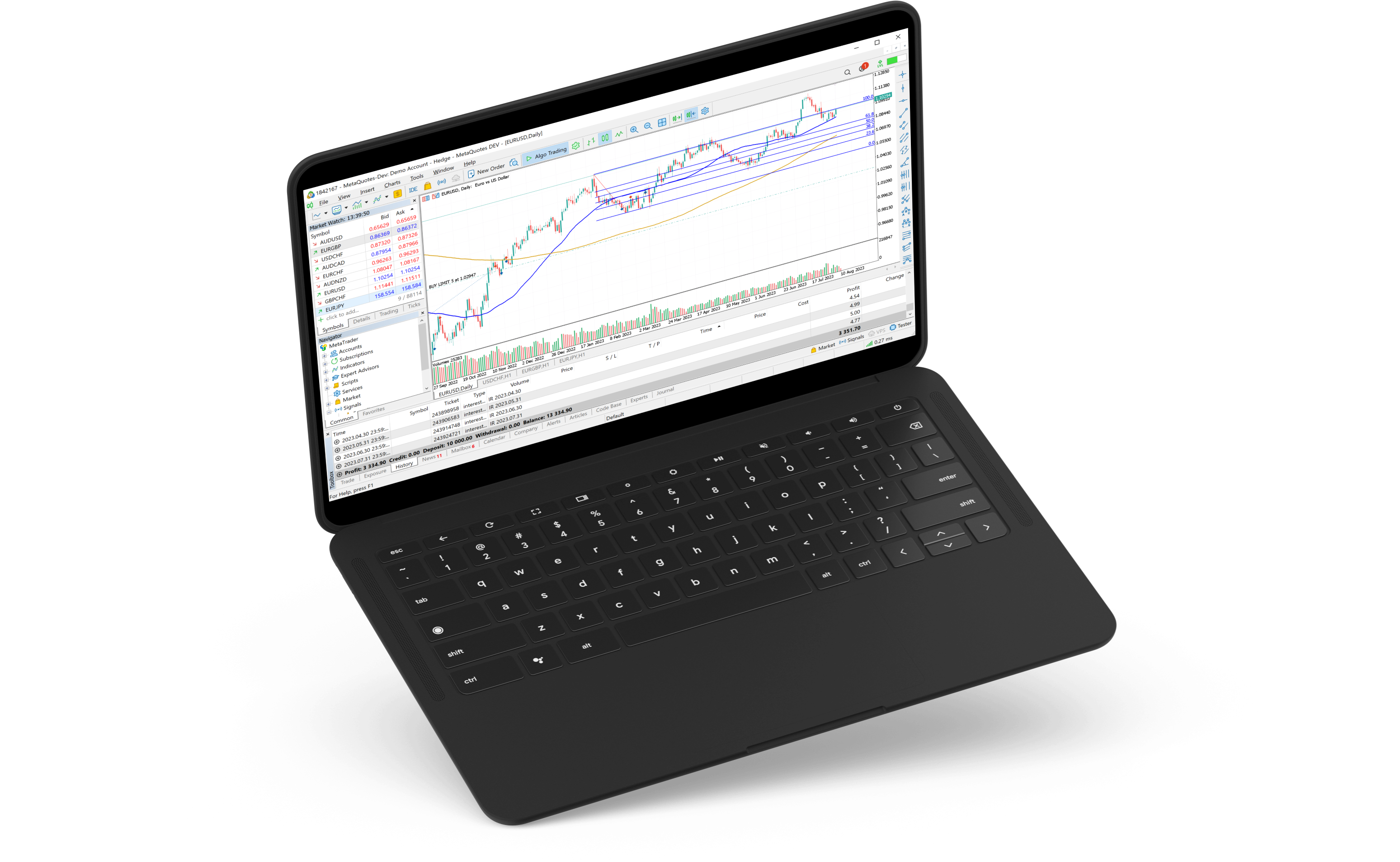 MetaTrader 5 desktop terminal
